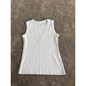 Universal Thread Tank Top Womens Size S Light Blue V-Neck Sleeveless